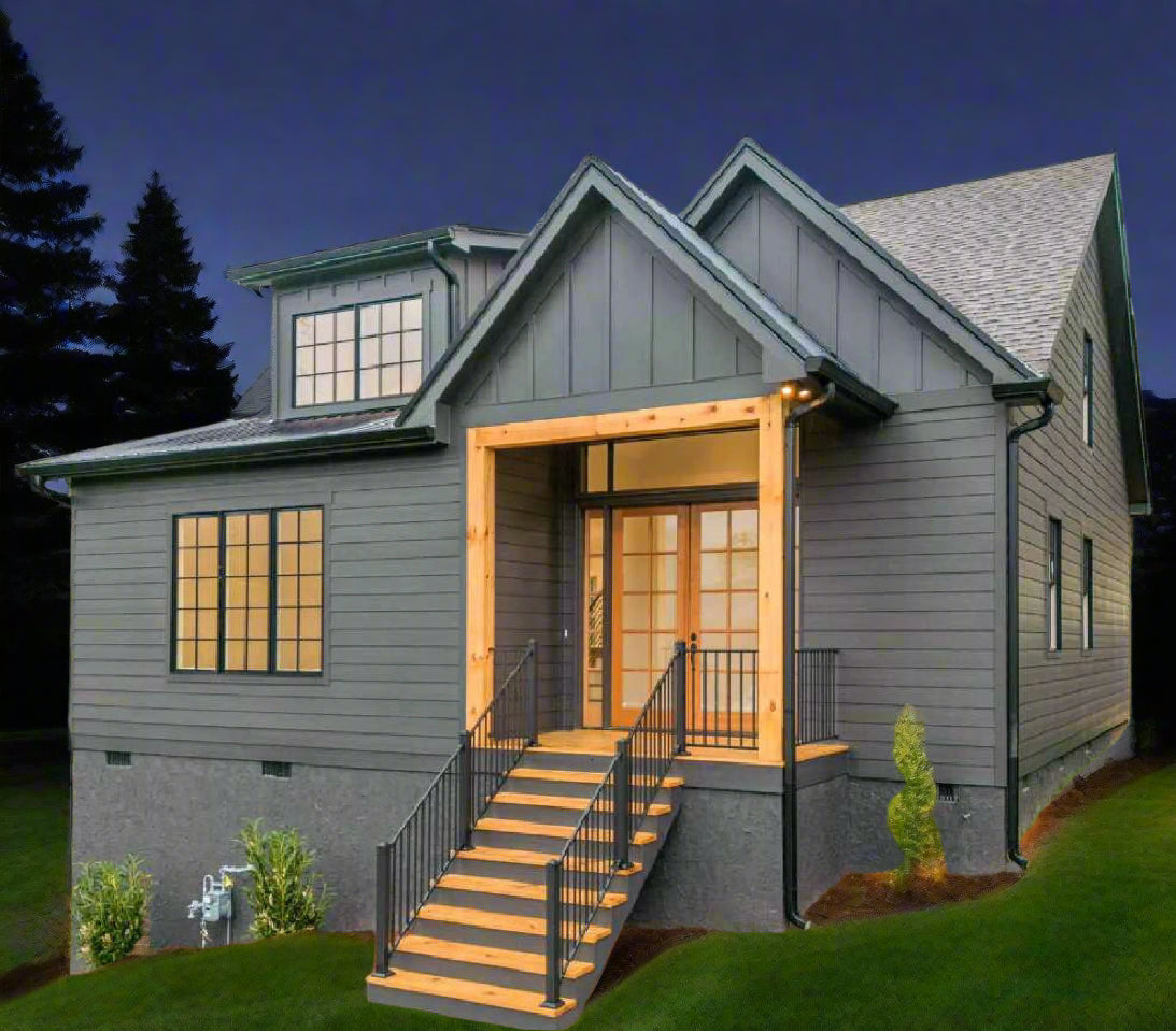 Modern Farmhouse Simple 2,180sf (3B/2.5b)