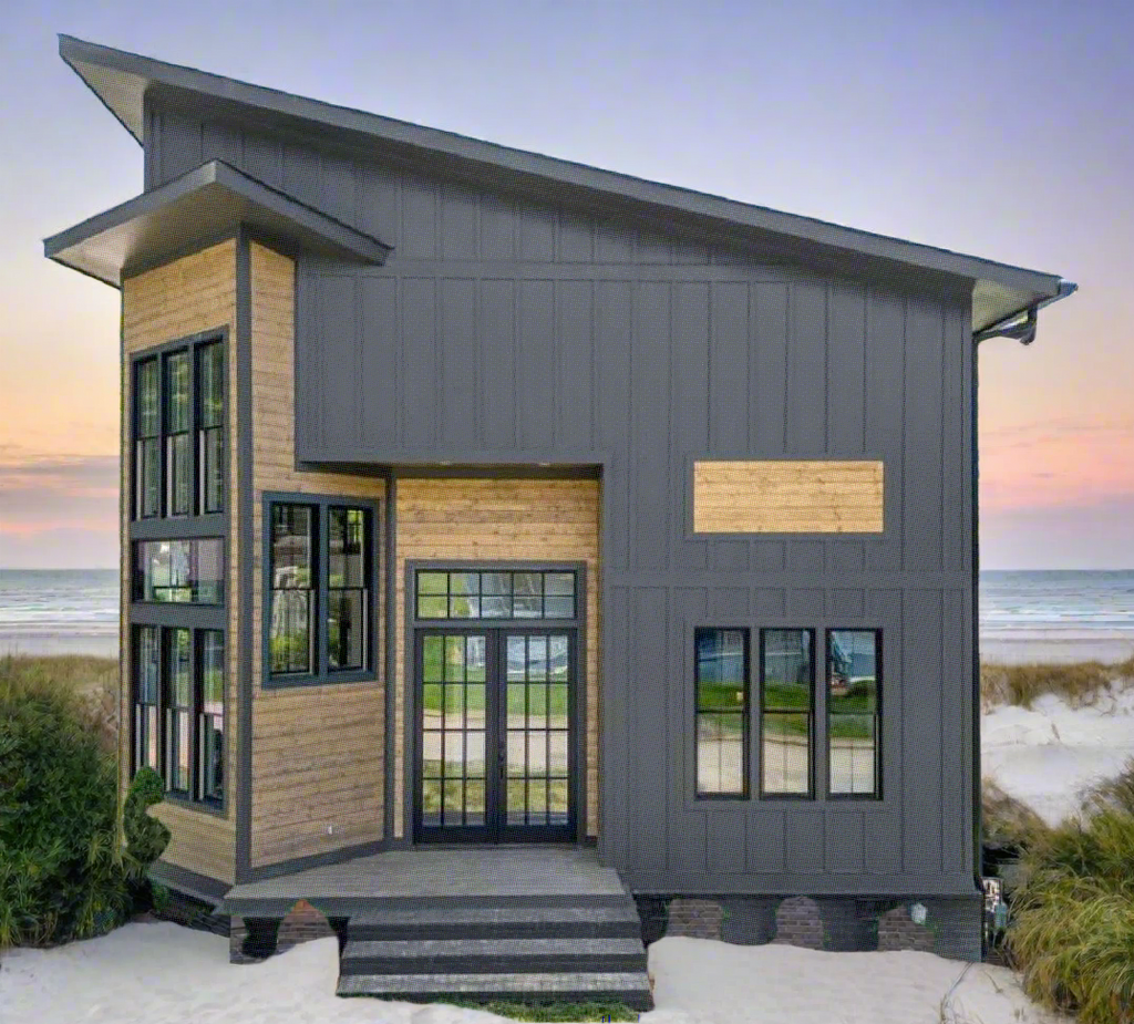 Ultra-modern Farmhouse 1,850sf (3B/2.5b/study)