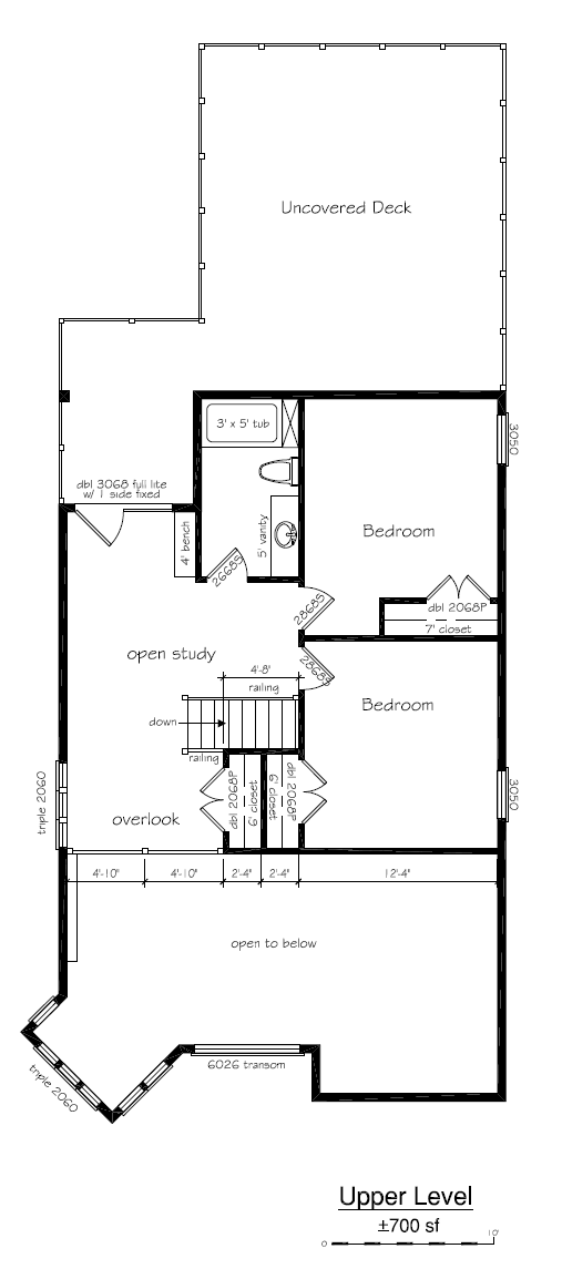 Ultra-modern Farmhouse 1,850sf (3B/2.5b/study)